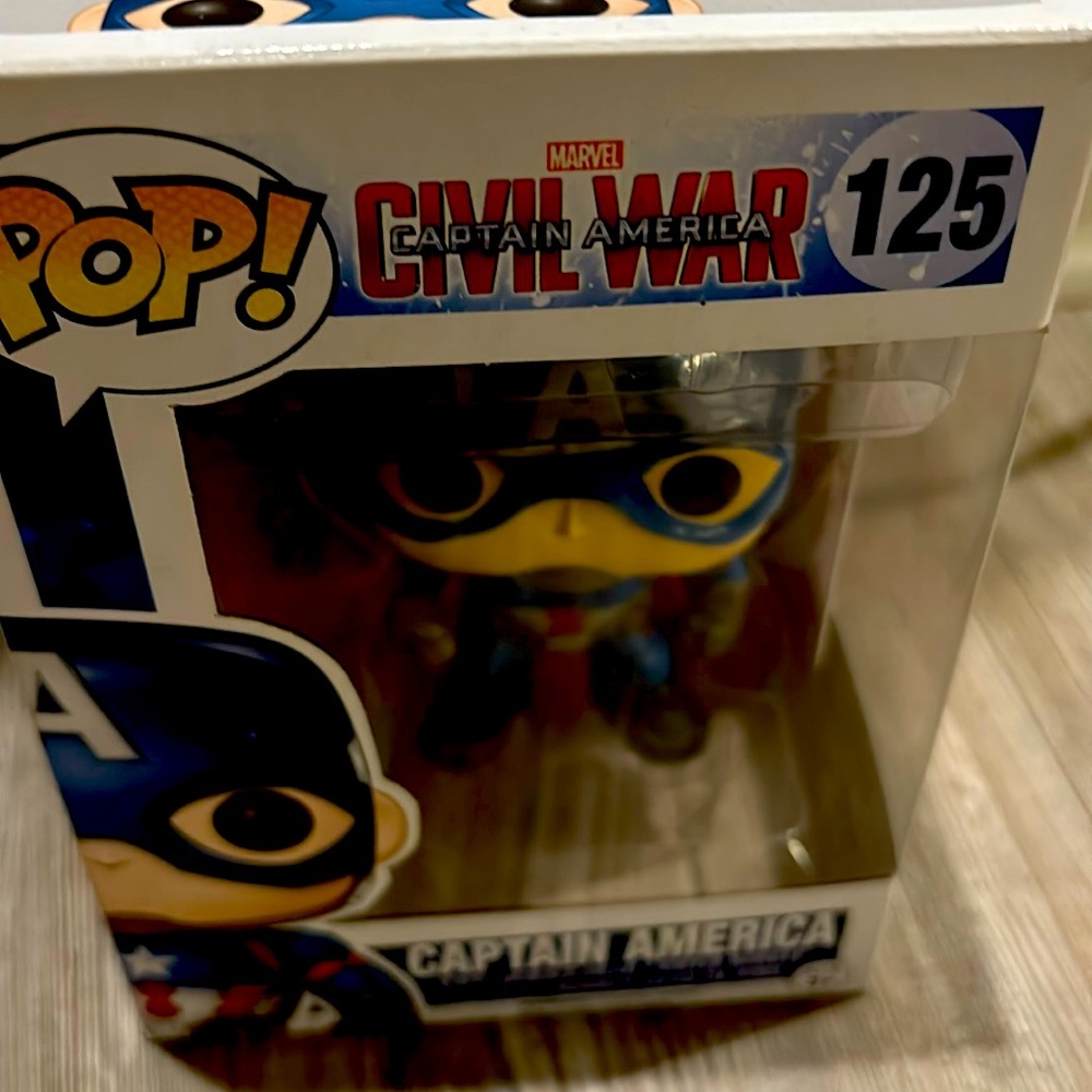 Funko Pop Captain America Civil War, 125